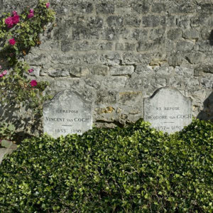 De laatste rustplaats van Vincent en Theo in Auvers-sur-Oise