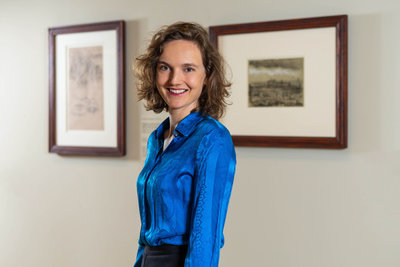 Junior Researcher Franka Blok. Photo: Elvin Boer