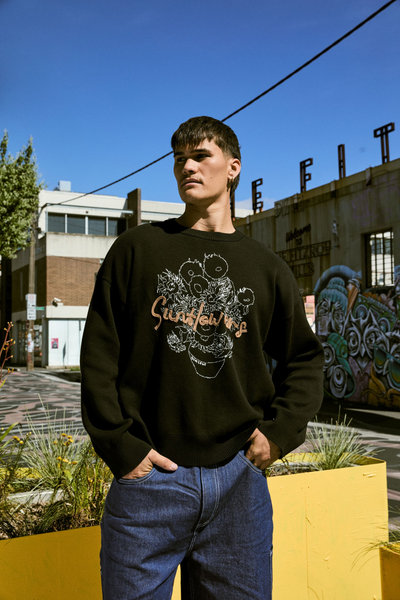 Cotton On x Van Gogh Museum Sunflowers sweater