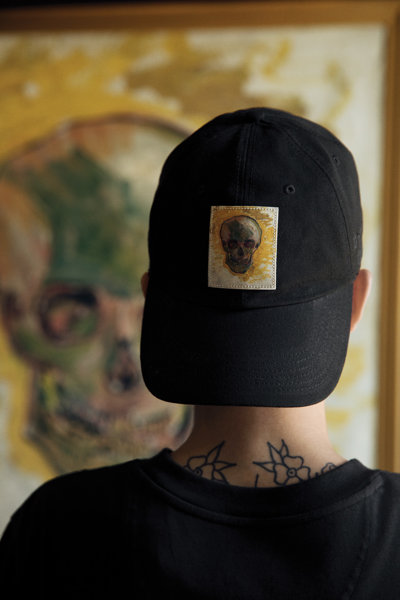 Vans geïnspireerd door Van Goghs schedel