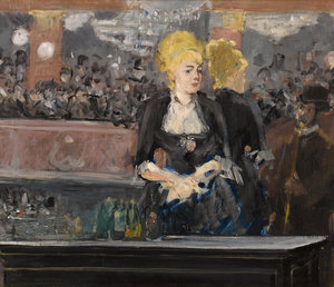Édouard Manet, Study for ‘A Bar at the Folies-Bergère’, 1881, private collection 