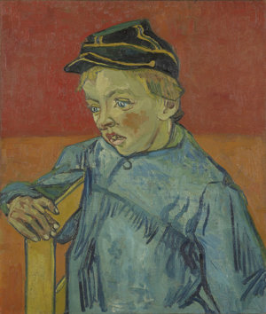 Vincent van Gogh, 'Portrait of Camille Roulin', 1888. Collection: Museu de Arte de São Paulo, Brazilië.
