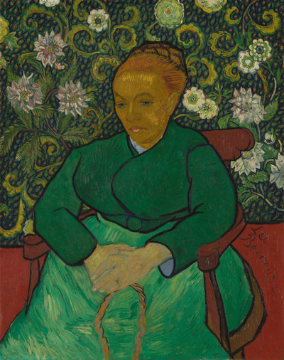 Vincent van Gogh, La Berceuse (portret van Madame Roulin), 1888 - 1889 © Collectie Kröller-Müller Museum, Otterlo. Foto: Rik Klein Gotink