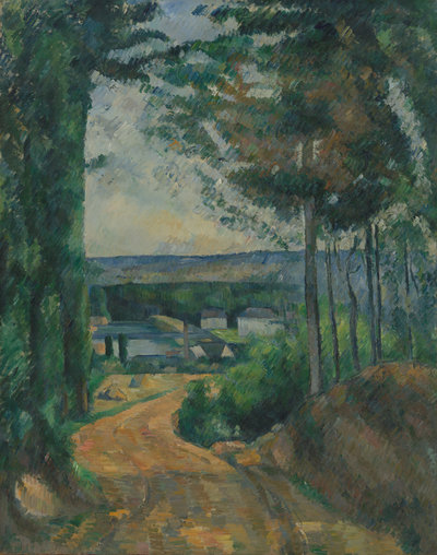 Paul Cézanne, De weg naar het meer, ca. 1880, Kröller-Müller Museum, Otterlo  Foto: Rik Klein Gotink
