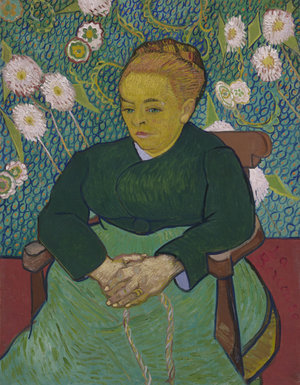 Vincent van Gogh, Lullaby: Madame Augustine Roulin Rocking a Cradle (La Berceuse), 1889, Museum of Fine Arts, Boston