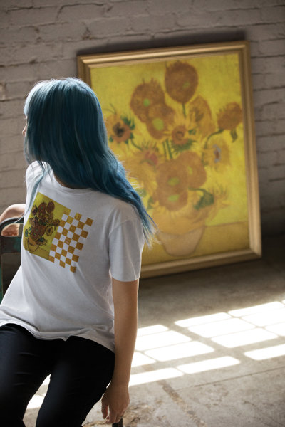 Vans Collection inspired by Van Gogh's Sunflowers