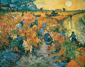 Vincent van Gogh, De rode wijngaard, 1888. Poesjkin Museum, Mouskou