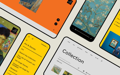 Van Gogh Museum redesigned website