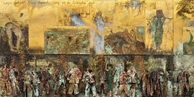 Detail of: Anselm Kiefer, Sag mir wo die Blumen sind, 2024. © Anselm Kiefer. Photo: Atelier Anselm Kiefer