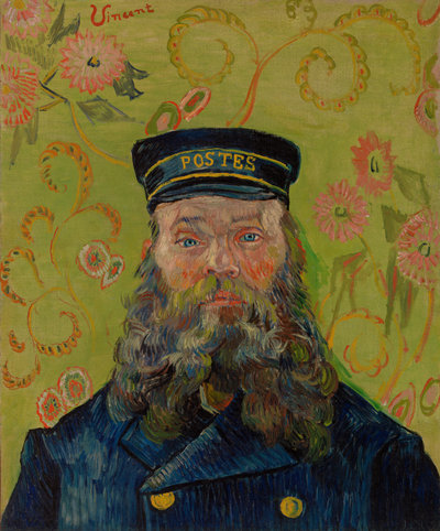 Vincent van Gogh, The Postman, Joseph Roulin, 1888, The Barnes Foundation, Philadelphia