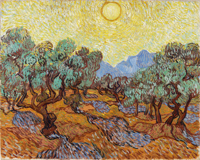 Vincent van Gogh, Olijfbomen, 1889, Minneapolis Institute of Art.