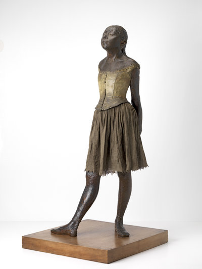 Edgar Degas, Veertienjarig danseresje, 1880-1882 (gietsel 1922), Museum Boijmans Van Beuningen, Rotterdam, bruikleen Stichting Museum Boijmans Van Beuningen Foto: Tom Haartsen 