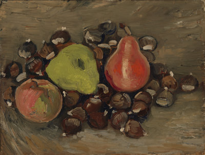 Vincent van Gogh, 'Still Life with Fruit and Chestnuts', 1886, Fine Arts Museums of San Francisco.