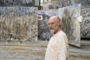 Portrait of Anselm Kiefer. Photo: Waltraud Forelli