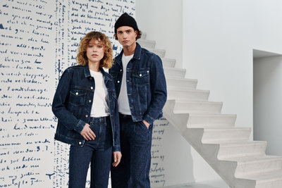 Photo of the MUD Jeans x Van Gogh Museum collection 