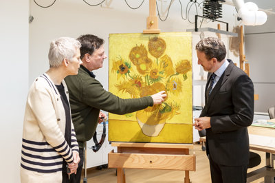 Zonnebloemen blijven voortaan thuis